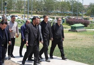 زیرساخت‌های منطقه ۹ جهت برگزاری مراسم تشییع پیکر مطهر آقای شهید ایران بررسی شد