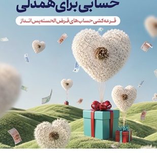 قرعه‌کشی حساب‌های قرض‌الحسنه پس‌انداز بانک گردشگری با جوایز بزرگ