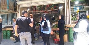 جمعآوری موانع و رفع سد معبر واحدهای پروتئینی آلاینده در نواحی یک و دو منطقه ۱۹