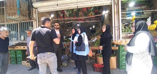 جمعآوری موانع و رفع سد معبر واحدهای پروتئینی آلاینده در نواحی یک و دو منطقه ۱۹