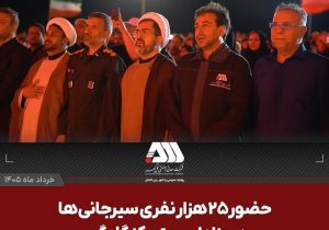 سومین عزاداری متمرکز سیرجانی ها باشکوه تر از سال های قبل برگزار شد/۲۵ هزار نفر به عشق امام حسین در گهرپارک گرد هم آمدند