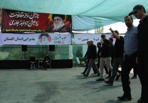 میزبانی شهرداری منطقه یک از کاروان‌های زائران در آیین وداع با «رهبر شهید»