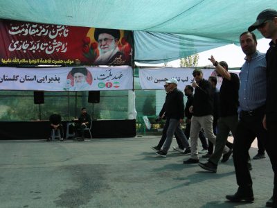 میزبانی شهرداری منطقه یک از کاروان‌های زائران در آیین وداع با «رهبر شهید»