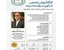 کارگاه آموزشی تخصصی تابآوری در مؤسسات بیمه