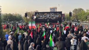 شکوه دومین اجتماع «امامحسنیها »در منطقه ۱۴