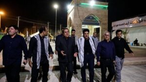 تقدیر استاندار ایلام از خدمات موکب کارکنان بانک قرضالحسنه مهر ایران به زائران اربعین حسینی در شهر مهران