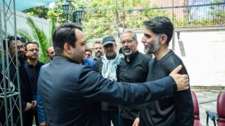 حضور مدیرعامل و جمعی از مدیران بانک ملی ایران در مراسم تشییع رهبر شهید و بازدید از موکب‌های خدمت‌رسانی به عزاداران
