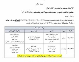 بازار سرمایه در روزهای ۱۳ تا ۱۵ تیر ۱۴۰۵ فعالیتی ندارد