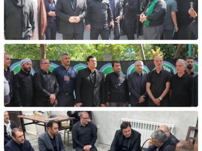 بازدید مدیرعامل و اعضای هیئت‌مدیره بانک ملت از موکب‌های خدمت‌رسان به زائران مراسم تشییع رهبر شهید انقلاب