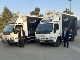 استقرار خودپردازهای سیار بانک سامان در مرزهای شلمچه و مهران