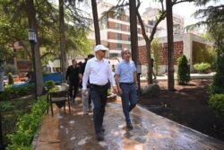 بوستان جهاندیدگان در منطقه یک در آستانه افتتاح؛ جلوه‌ای از ارتباط نسل ها