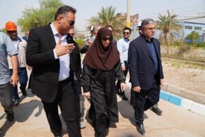 بازدید معاون رئیس جمهور از منطقه ویژه اقتصادی پتروشیمی