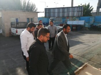 بازدید مدیرعامل سازمان مدیریت پسماند شهرداری تهران از ایستگاه پردازش منطقه۹