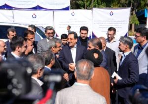 افتتاح فاز توسعه ای شرکت دانش بنیان داروسازی نصر فریمان با حضور وزیر صمت