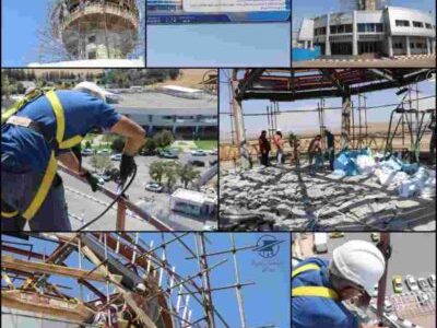 بازسازی برج مراقبت فرودگاه تبریز در مدت پنج ماه