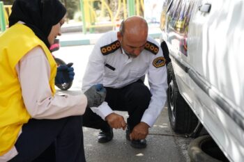 نخستین «المپیک ترافیک» پایتخت به میزبانی منطقه ۱۴ آغاز شد