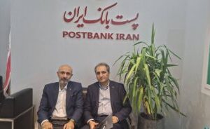 حضور رئیس هیات مدیره و مدیران پست بانک ایران در غرفه این بانک در نمایشگاه الکامپ ۱۴۰۵