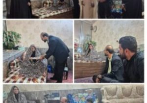 تکریم و تجلیل از خانواده معظم شهید « احمد یزدی » در ناحیه ۵