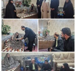 تکریم و تجلیل از خانواده معظم شهید « احمد یزدی » در ناحیه ۵