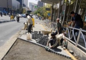 نوسازی و بهسازی ایستگاه‌های BRT خیابان ولیعصر (عج) در منطقه ۳