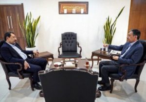 دیدار وزیر صمت با رئیس ستاد اجرایی فرمان امام
